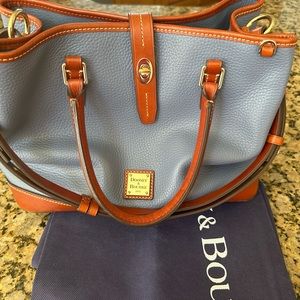 Dooney & Bourke bag w/ shoulder strap and dust bag.